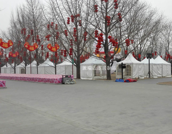 北京地坛庙会篷房案例