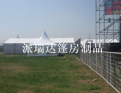 張北草原音樂節篷房案例