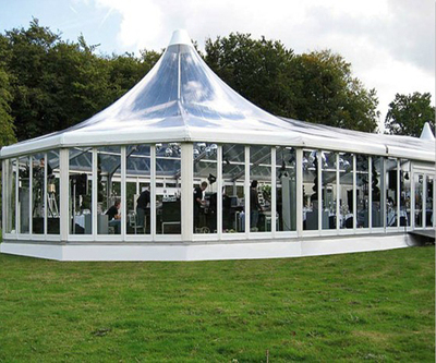 異型玻璃墻體篷房