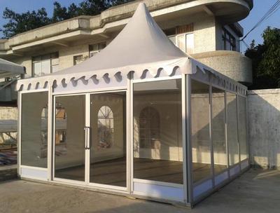 尖頂式玻璃墻體篷房