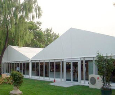 屋脊玻璃墻體篷房