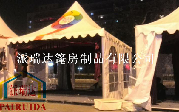 4*4尖頂篷房搭建